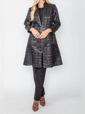 NWT IC Collection Black Jacket Womens M